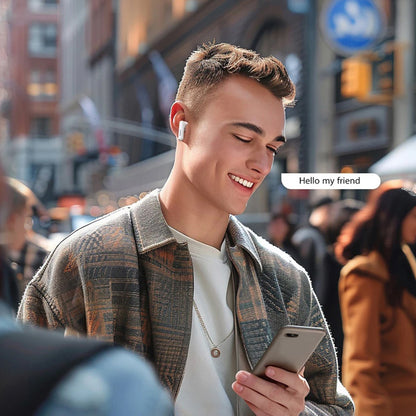 Handsfree Bluetooth UGREEN HiTune H5 WS201, TWS, Alb