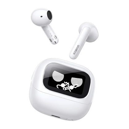 Handsfree Bluetooth UGREEN HiTune H6 Magic WS216 (65386), TWS, ANC, MultiPoint, Alb