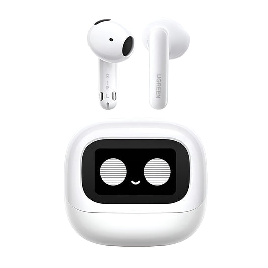 Handsfree Bluetooth UGREEN HiTune H6 Magic WS216 (65386), TWS, ANC, MultiPoint, Alb