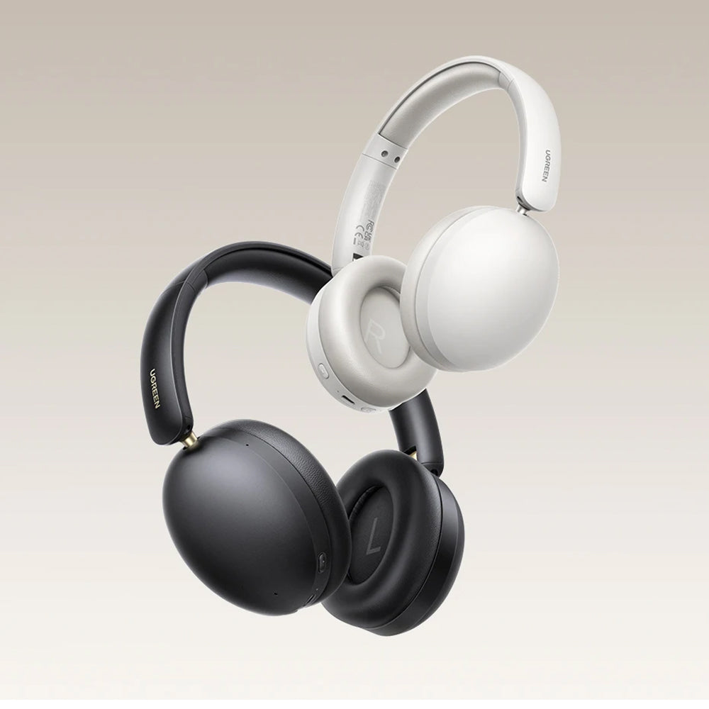 Handsfree Bluetooth UGREEN HiTune Max 2 HP205, MultiPoint, A2DP, ANC, Negru