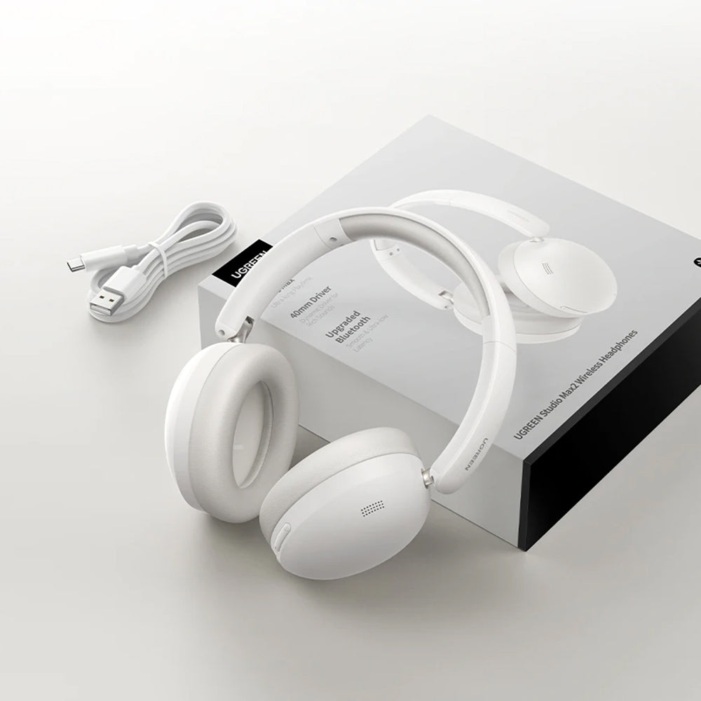 Handsfree Bluetooth UGREEN HiTune Max 2 HP205, MultiPoint, A2DP, ANC, Negru