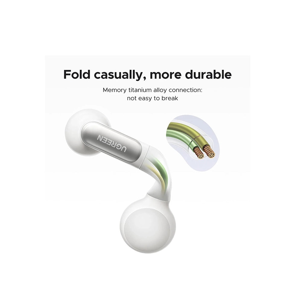 Handsfree Bluetooth UGREEN HiTune S5 True WS210, TWS, Alb