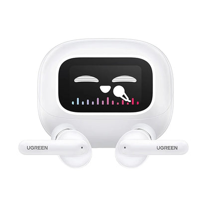 Handsfree Bluetooth UGREEN HiTune T6 Magic WS211, TWS, ANC, MultiPoint, Alb