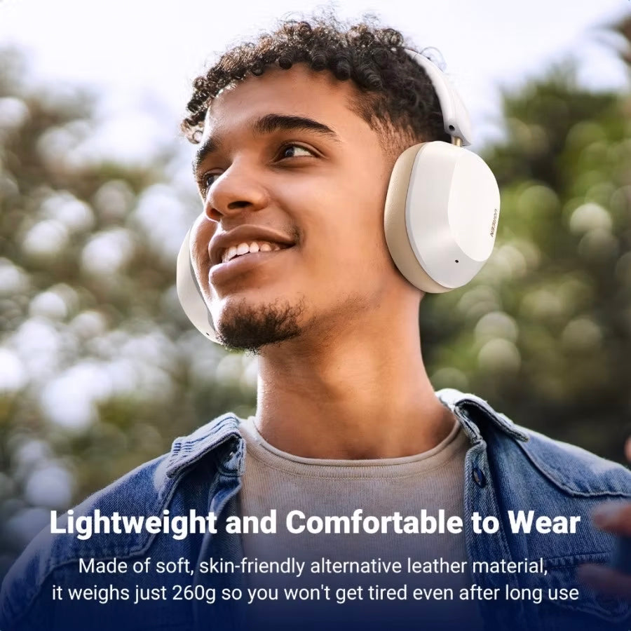 Handsfree Bluetooth UGREEN HP203, A2DP, ANC, Alb