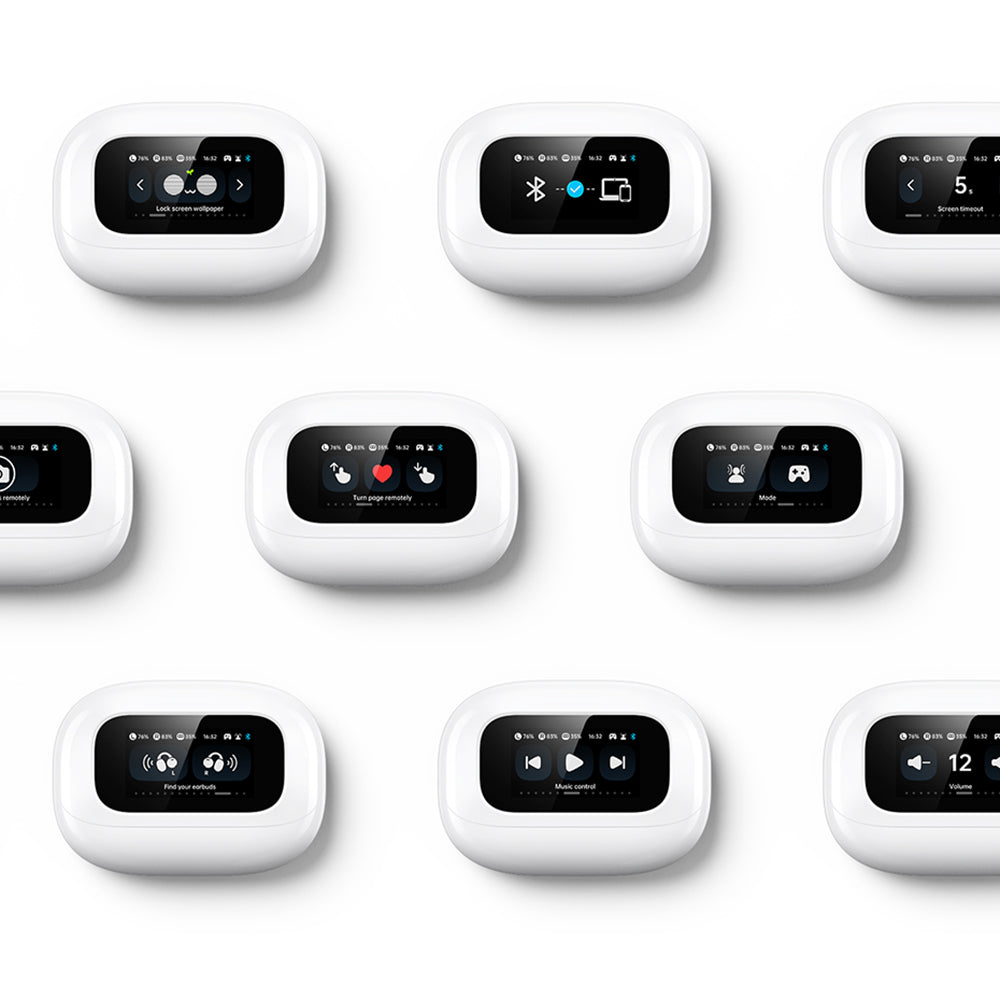 Handsfree Bluetooth UGREEN S6 ClipBuds Magic WS208, TWS, Alb