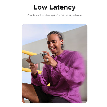 Handsfree Bluetooth UGREEN S6 ClipBuds Magic WS208, TWS, Alb