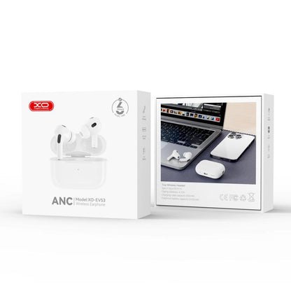 Handsfree Bluetooth XO Design EV53, TWS, ANC, Alb