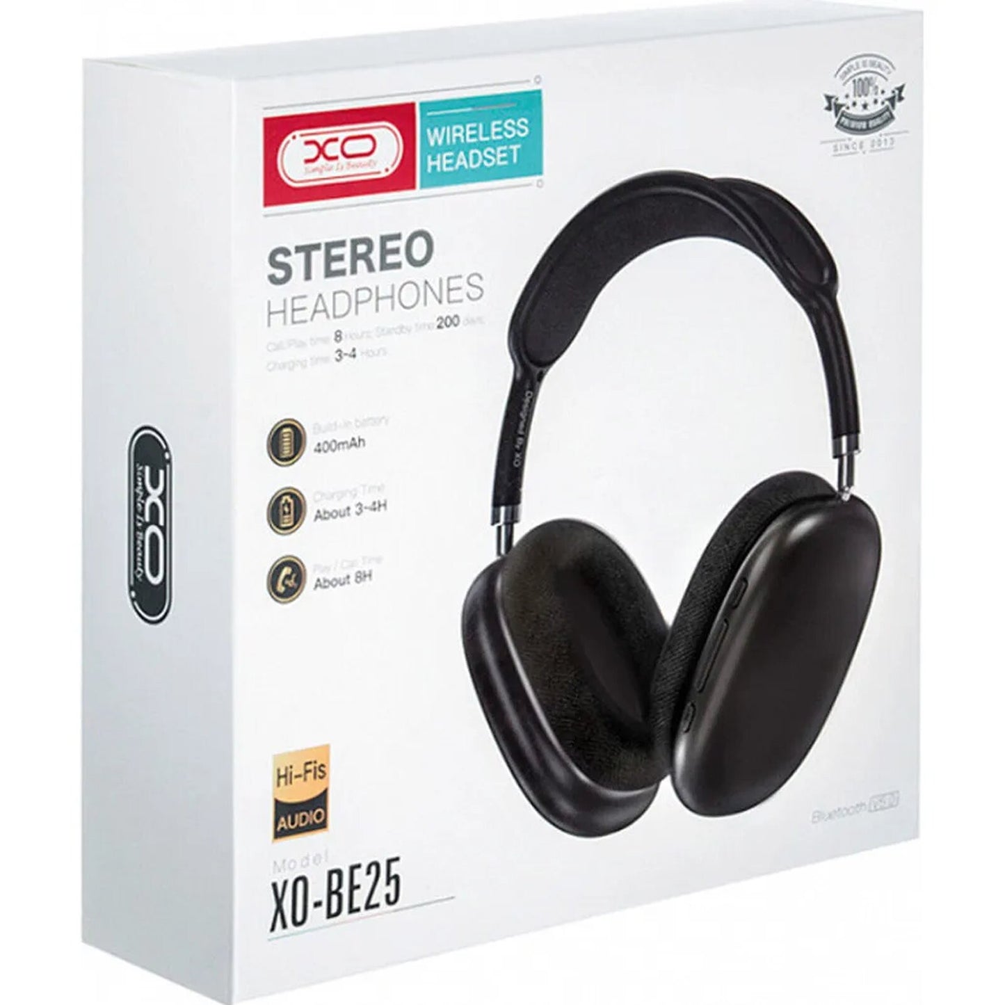 Handsfree Bluetooth XO Design BE25, A2DP, Negru