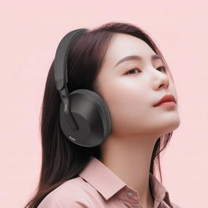 Handsfree Bluetooth XO Design BE49 Qiyue, A2DP, ANC, Negru