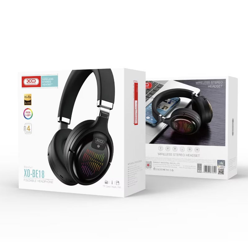 Handsfree Bluetooth XO Design BE18 Glare, A2DP, Negru