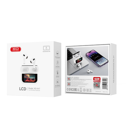 Handsfree Bluetooth XO Design X47 4th Gen, TWS, Alb