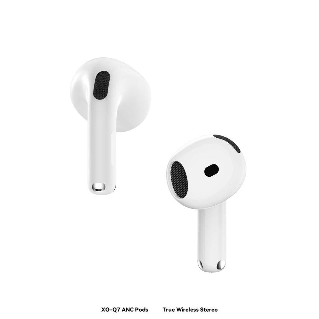 Handsfree Bluetooth XO Design Q7 Pods, TWS, ANC, Alb