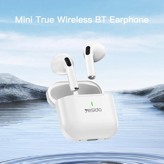 Handsfree Bluetooth Yesido TWS17, TWS, Alb