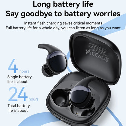 Handsfree Bluetooth Yesido TWS30, TWS, ANC, Negru