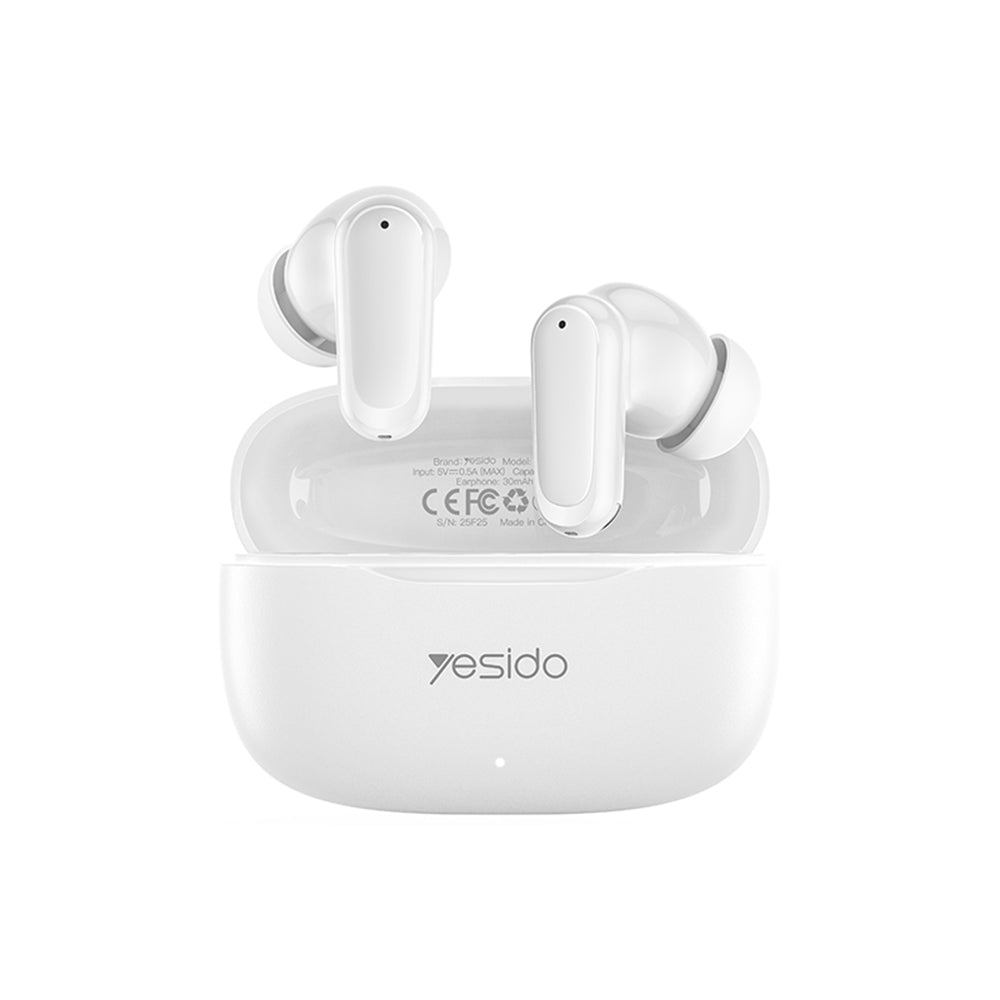 Handsfree Bluetooth Yesido TWS38, TWS, Alb