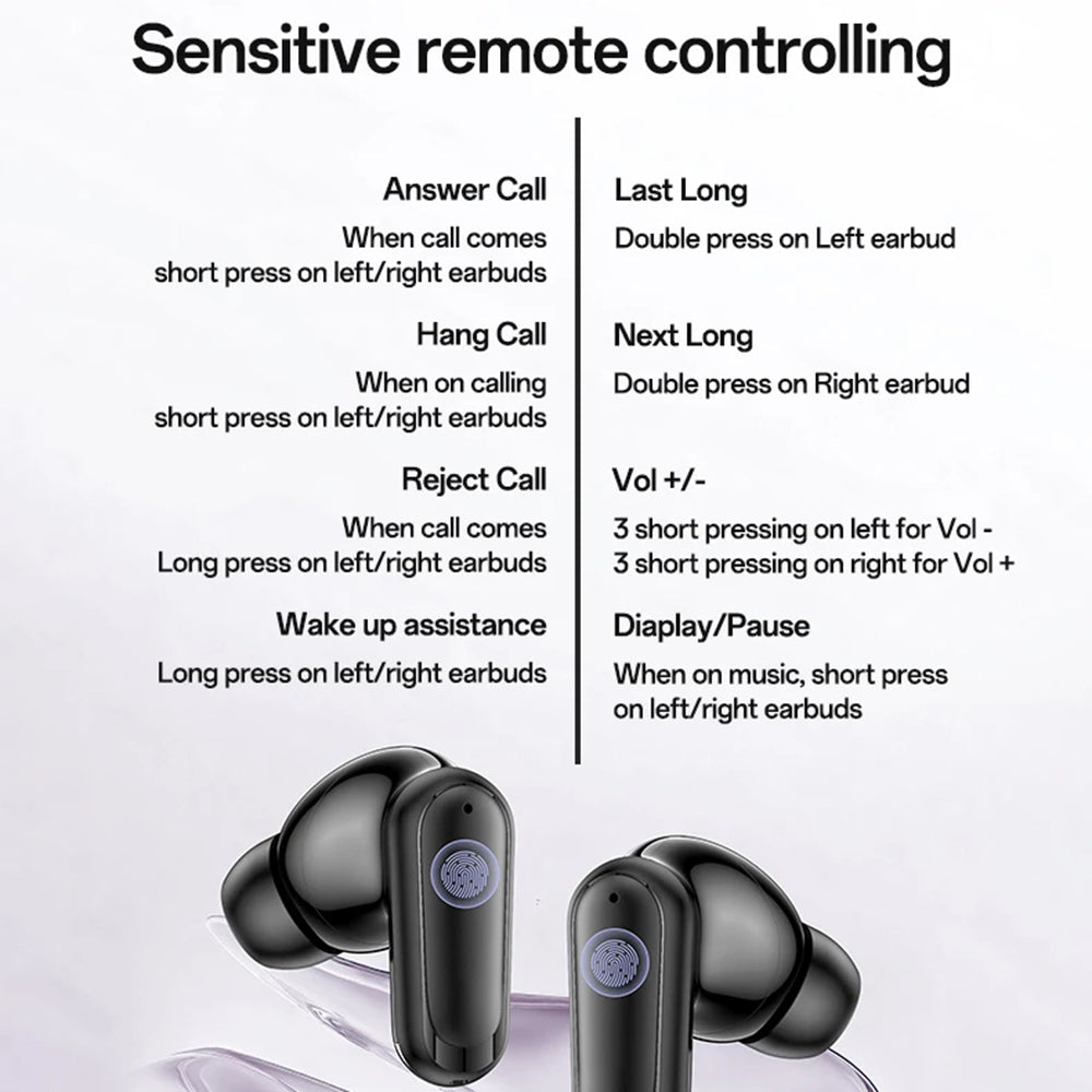 Handsfree Bluetooth Yesido TWS38, TWS, Negru