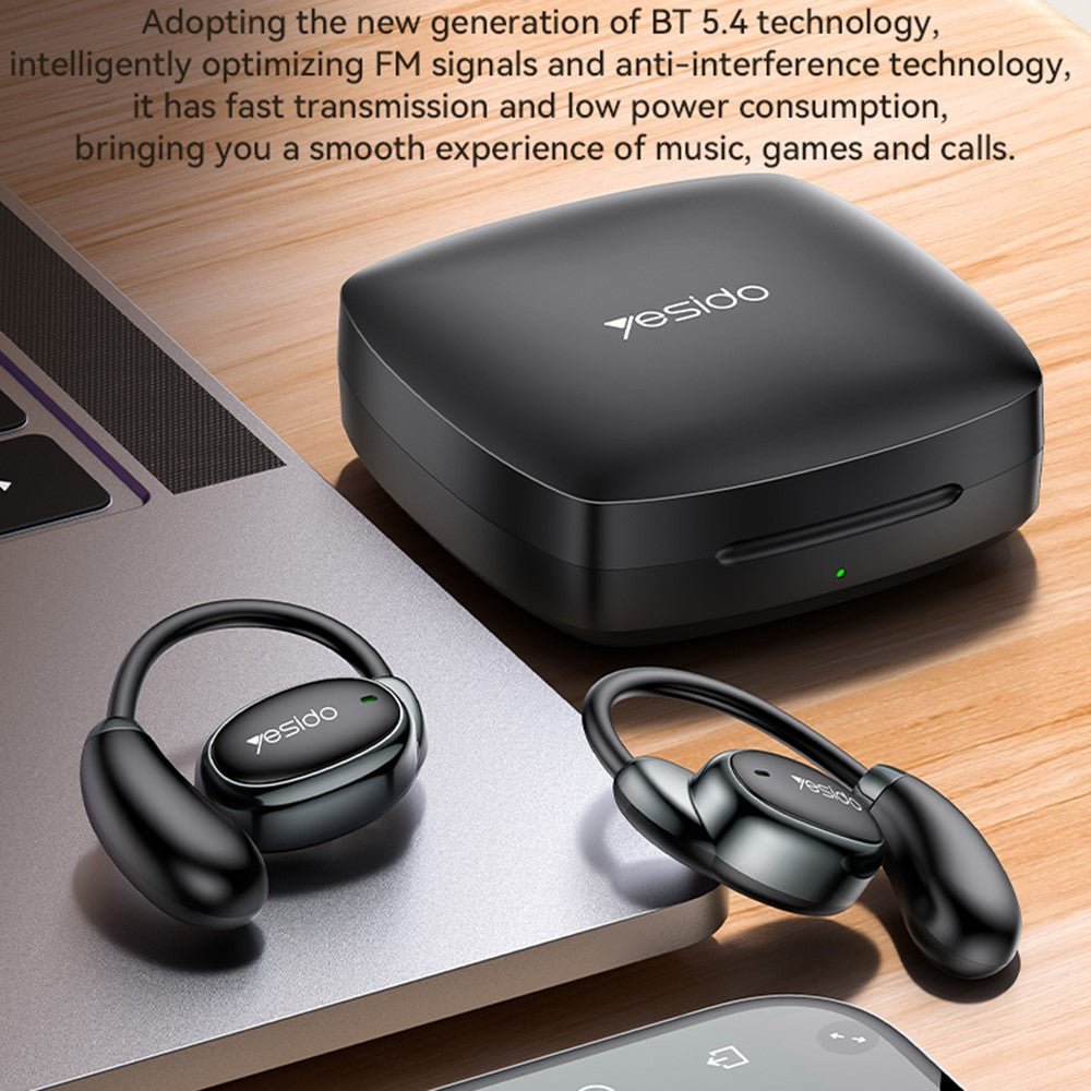 Handsfree Bluetooth Yesido YSP19 BL, TWS, Negru