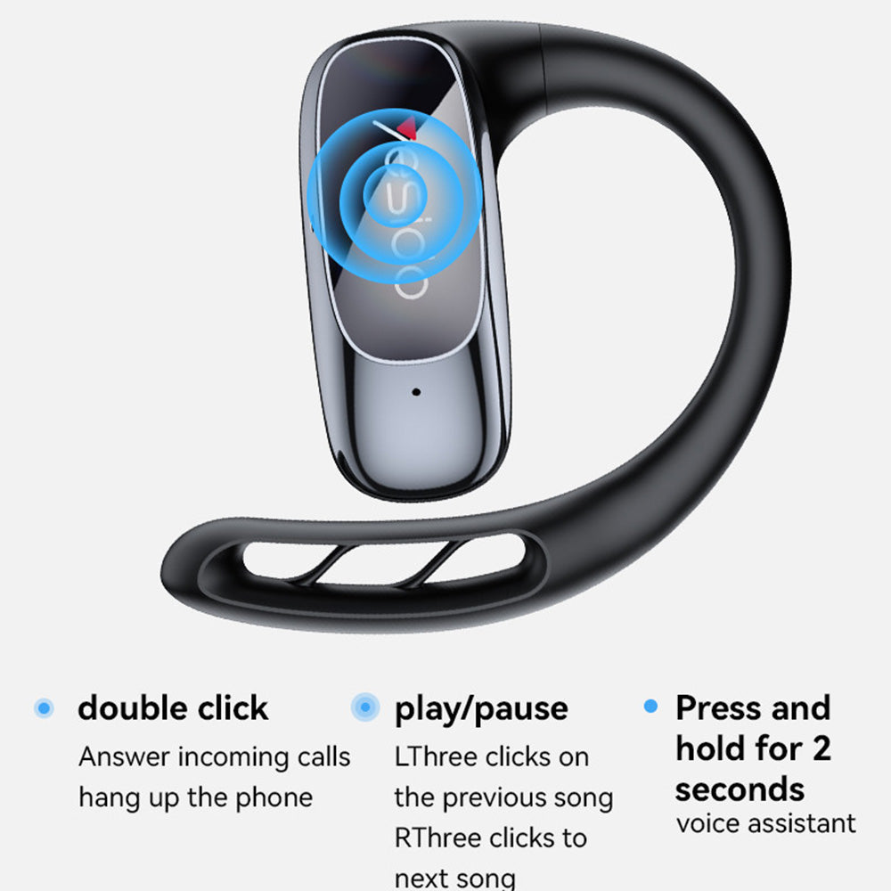 Handsfree Bluetooth Yesido YSP24, TWS, Negru