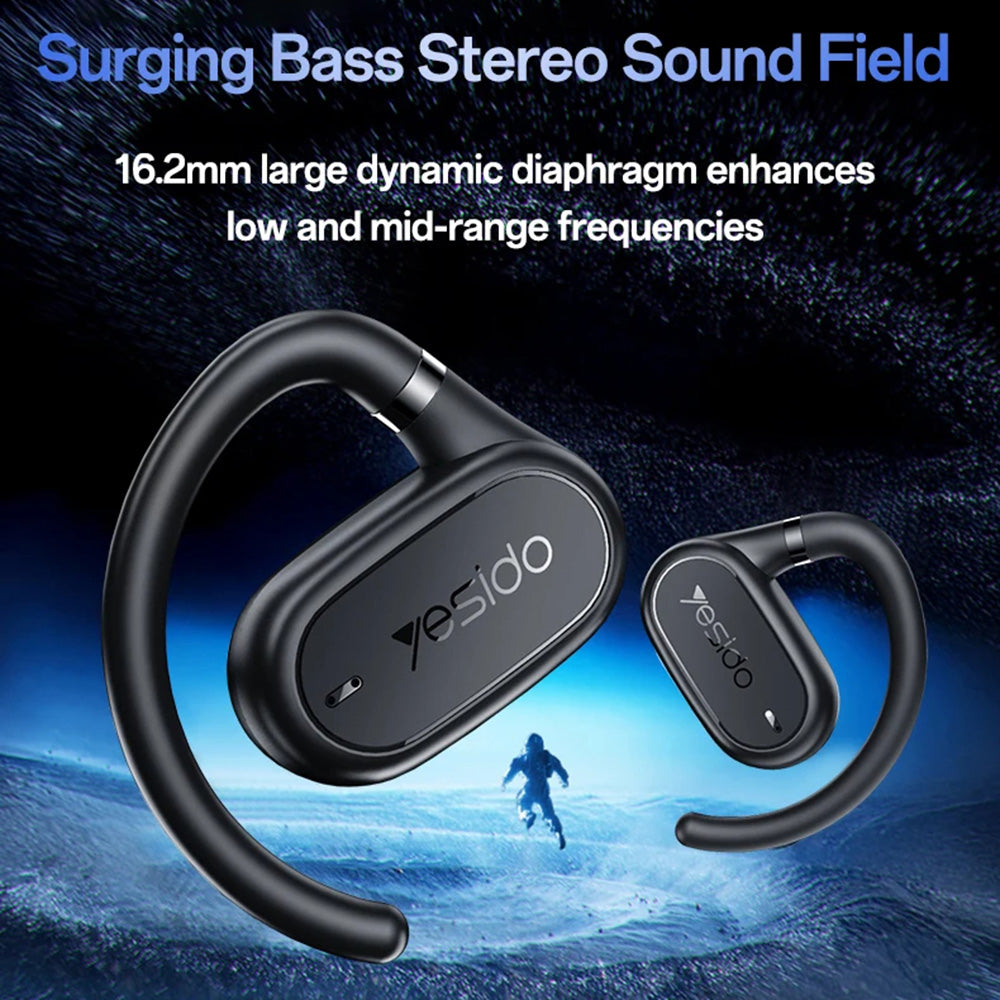 Handsfree Bluetooth Yesido YSP25, TWS, Negru