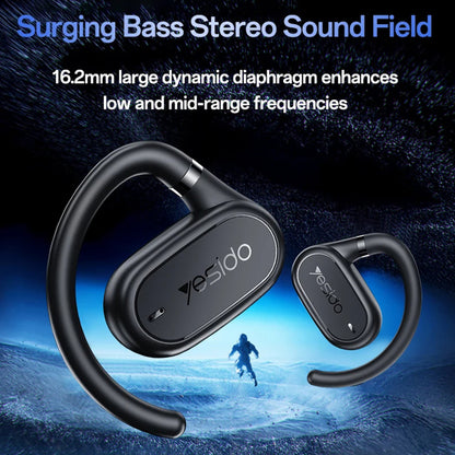 Handsfree Bluetooth Yesido YSP25, TWS, Negru