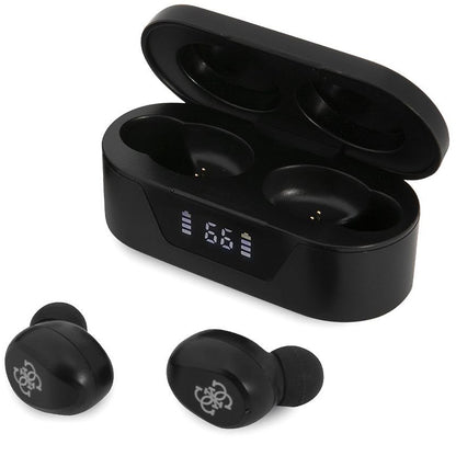 Handsfree Bluetooth Guess Classic Logo, TWS, Negru