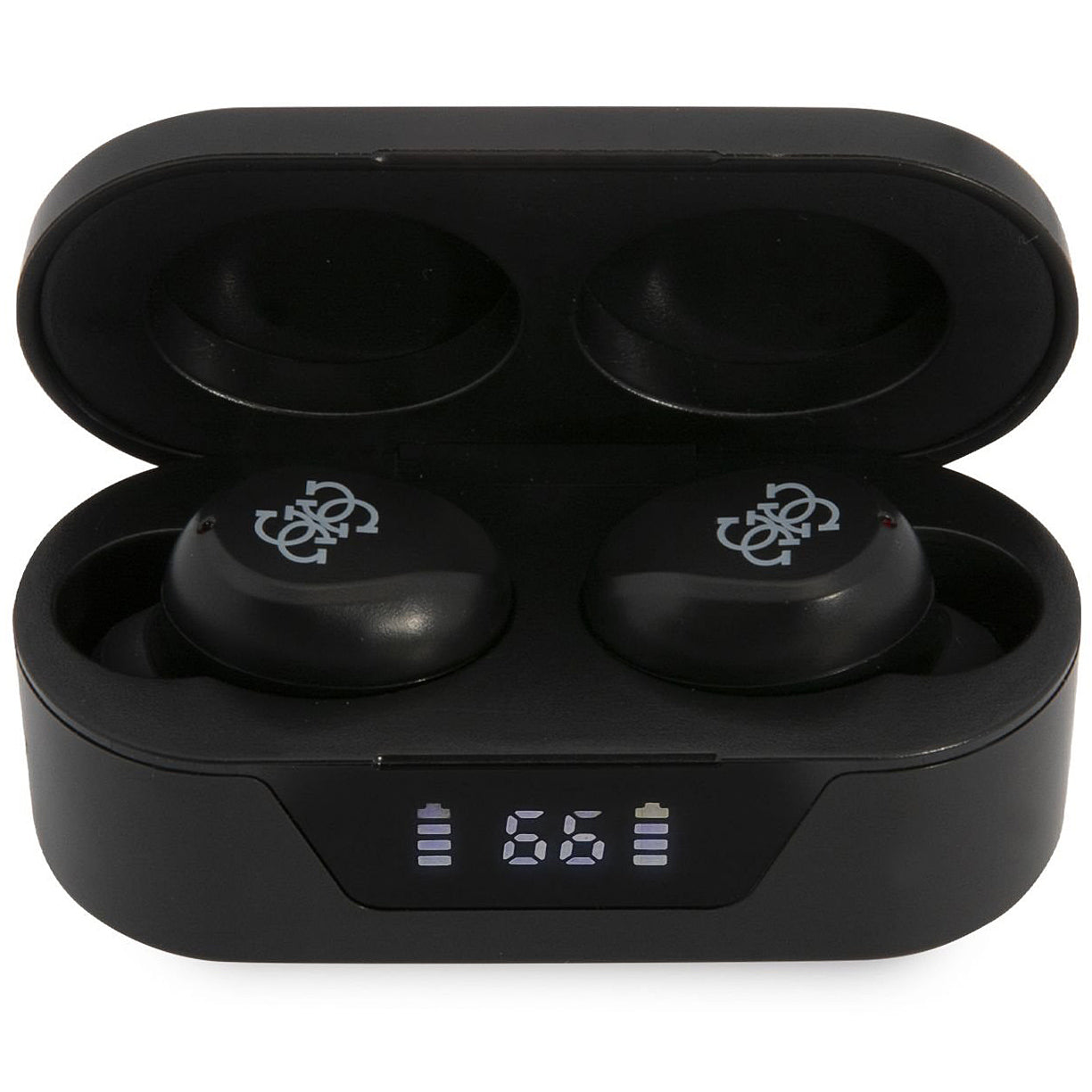 Handsfree Bluetooth Guess Classic Logo, TWS, Negru