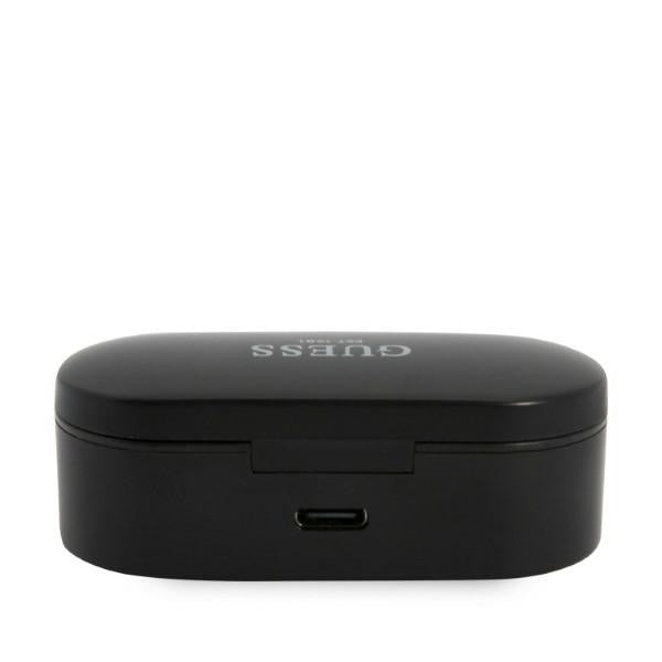 Handsfree Bluetooth Guess Classic Logo, TWS, Negru