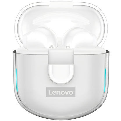 Handsfree Bluetooth Lenovo LP12, TWS, Alb