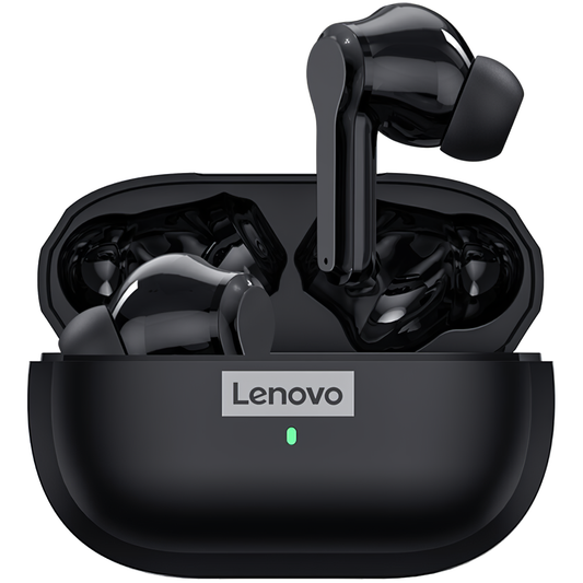 Handsfree Bluetooth Lenovo LP1S, TWS, Negru