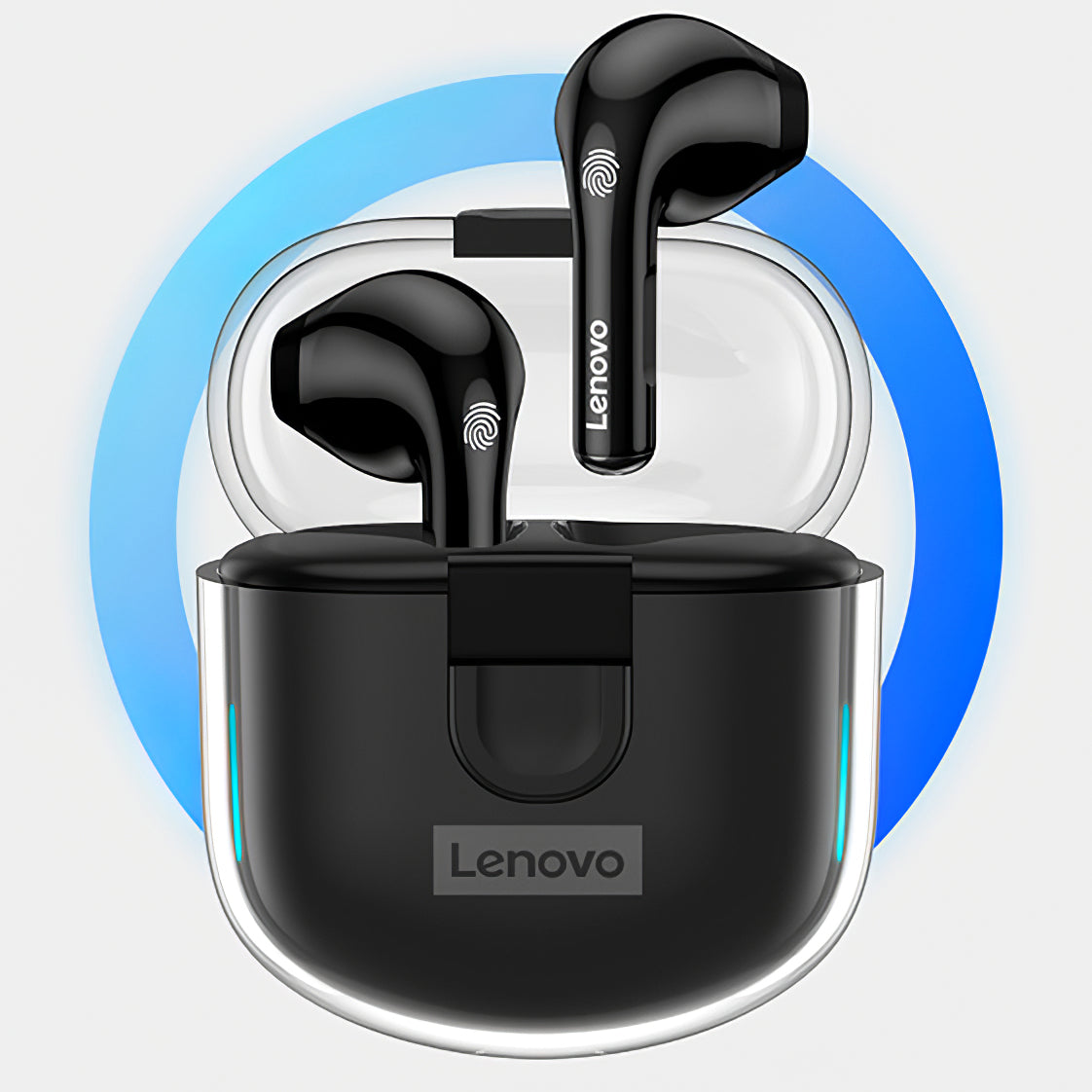 Handsfree Bluetooth Lenovo LP12, TWS, Negru