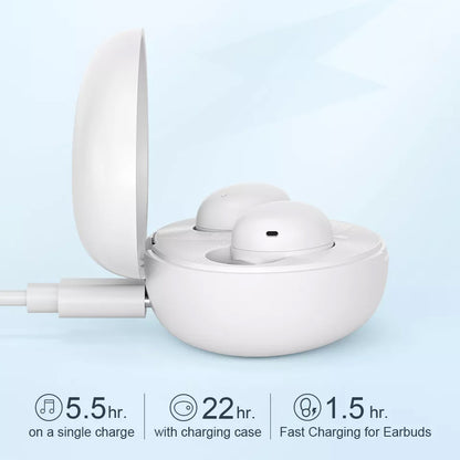 Zestaw głośnomówiący Bluetooth QCY T16, TWS, biały