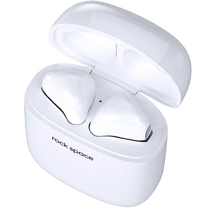 Handsfree Bluetooth Rock Space EB100, TWS, Alb