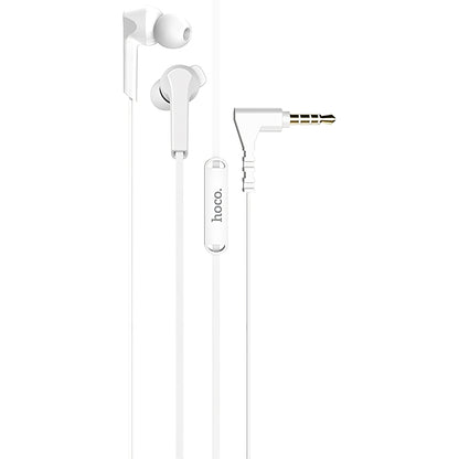 Handsfree 3.5mm HOCO M72 Admire, Alb