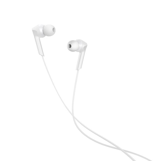 Handsfree 3.5mm HOCO M72 Admire, Alb