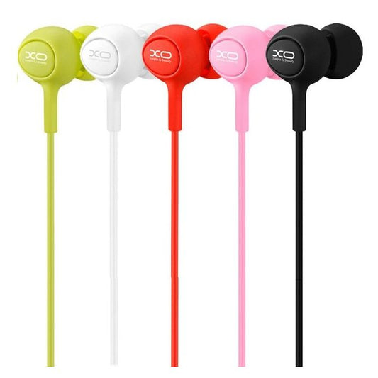 Handsfree 3.5mm XO Design S-6 Candy, Alb