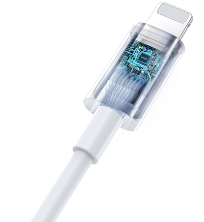 Handsfree Lightning BWOO BO-HF179, Alb