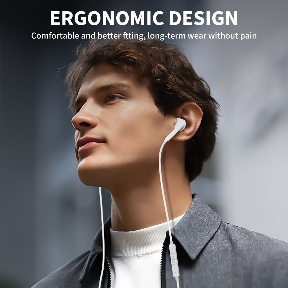 Handsfree Lightning Tech-Protect Ultraboost Core G2, Alb