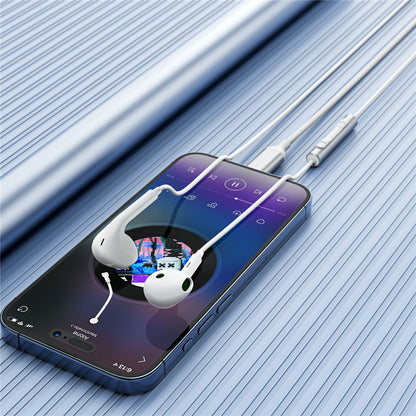 Handsfree USB-C Acefast L7, Alb