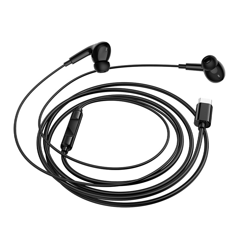 Handsfree USB-C Borofone BM100 Pro Fuente, Negru
