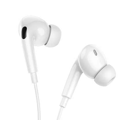 Handsfree USB-C Borofone BM100 Pro Fuente, Alb