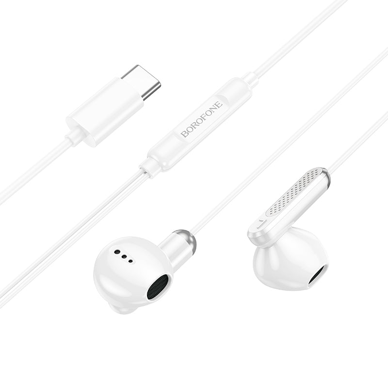 Zestaw słuchawkowy Handsfree USB-C BM89 Surpass, biały 