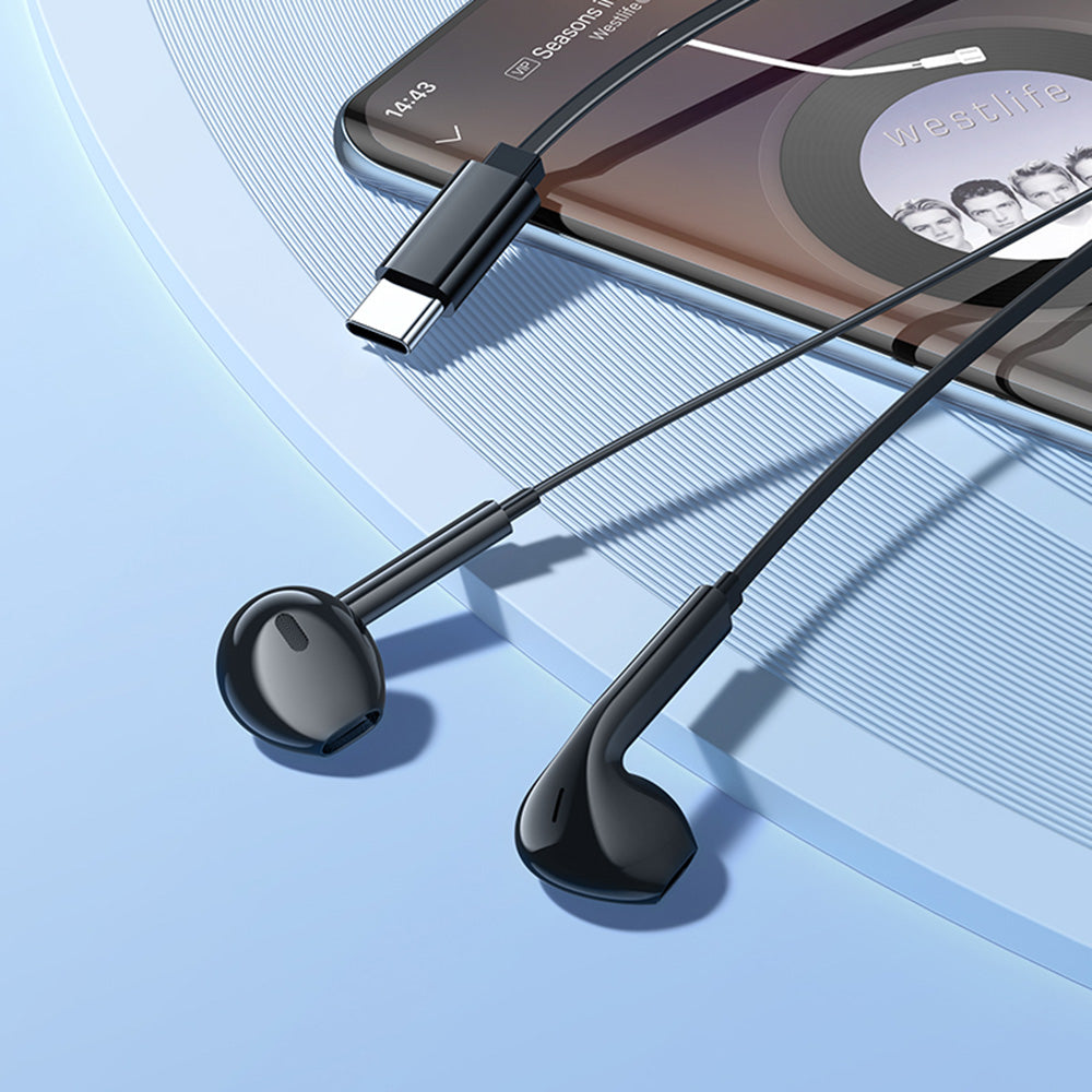 Handsfree USB-C Borofone BM99 Star, Negru