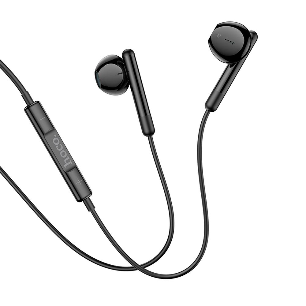 Handsfree USB-C HOCO M93, Negru