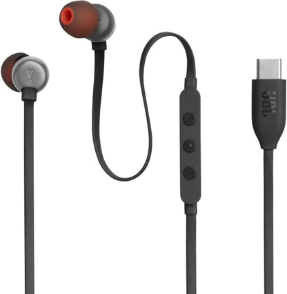 Handsfree USB-C JBL Tune 310C, Negru JBLT310CBLK
