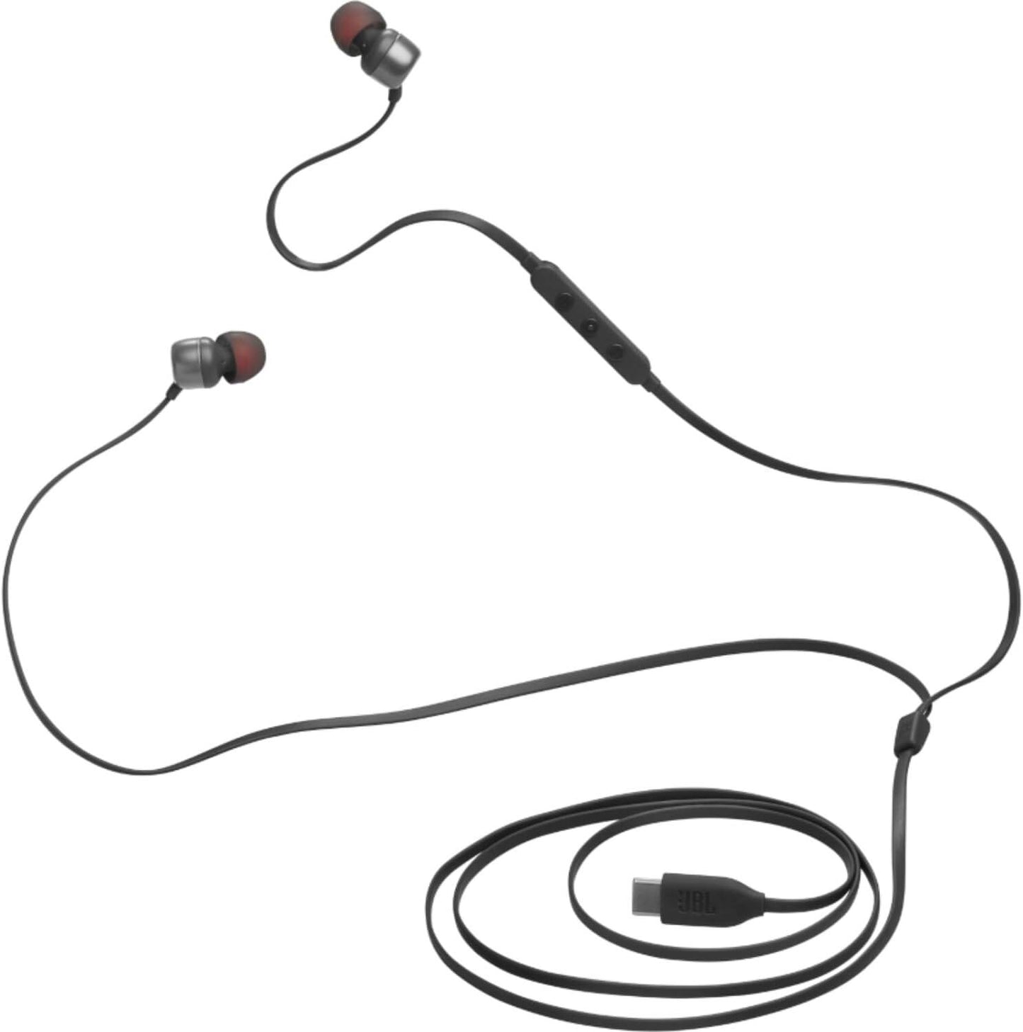 Handsfree USB-C JBL Tune 310C, Negru JBLT310CBLK