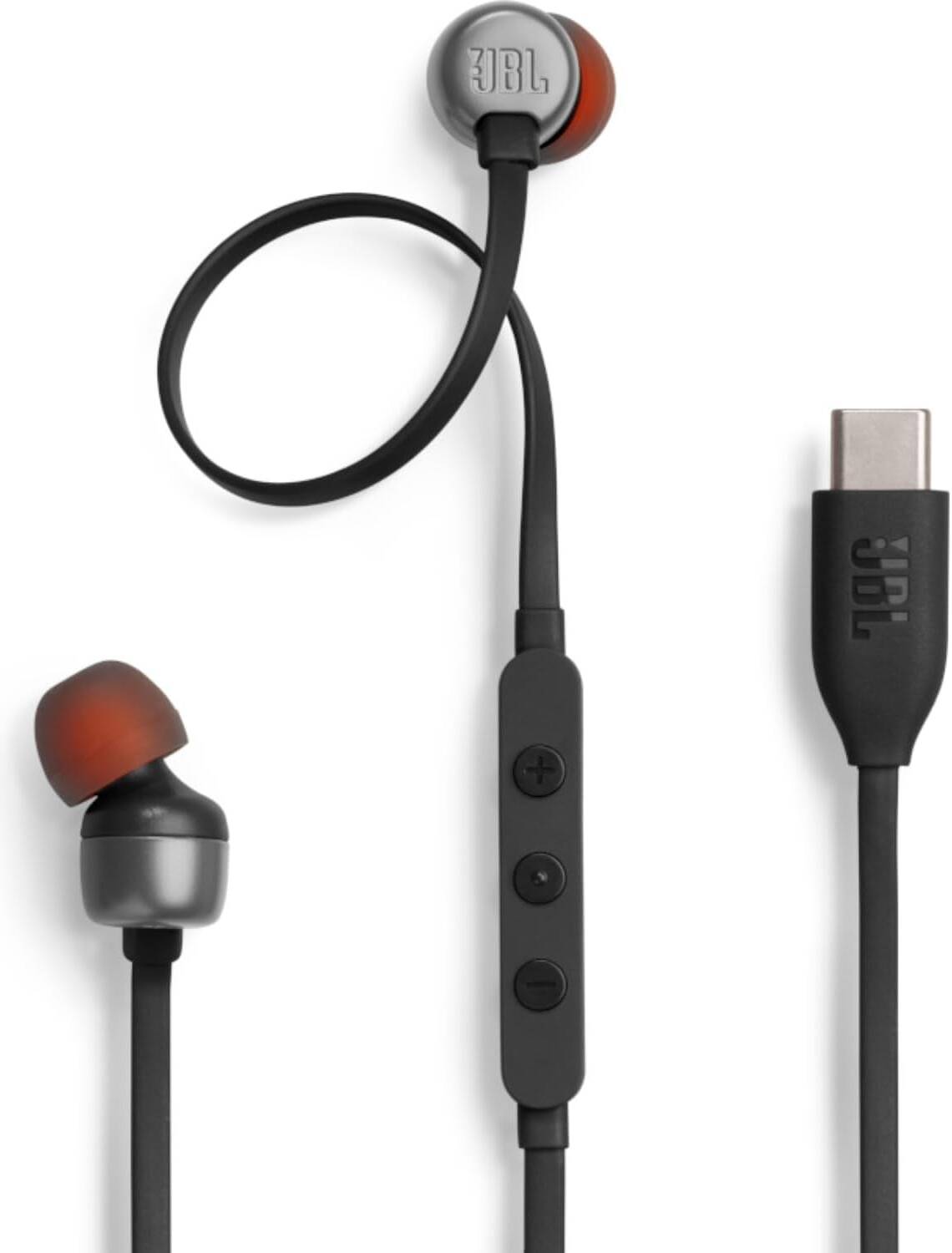 Handsfree USB-C JBL Tune 310C, Negru JBLT310CBLK