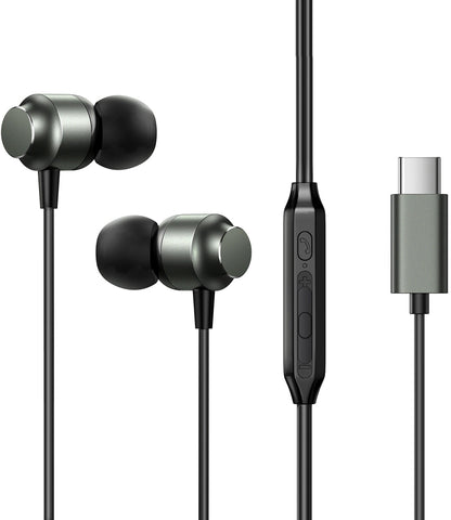 Handsfree USB-C Joyroom JR-EC06, Gri