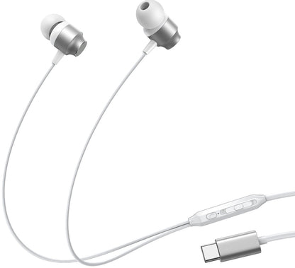 Handsfree USB-C Joyroom JR-EC06, Argintiu