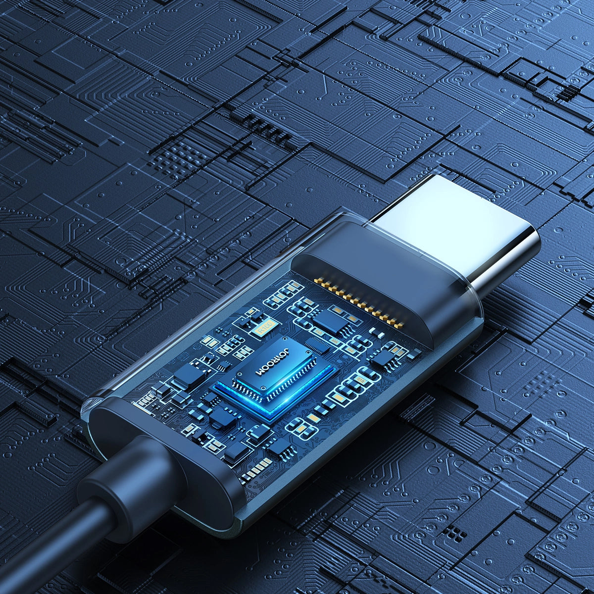 Handsfree USB-C Joyroom JR-EC06, Gri