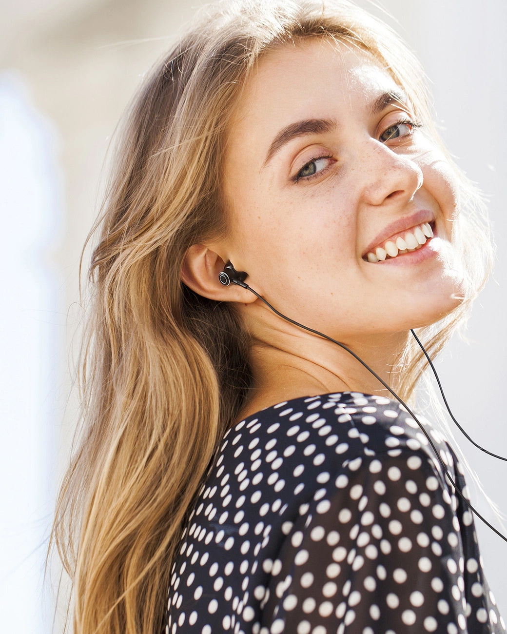 Handsfree USB-C Joyroom JR-EC07, Negru